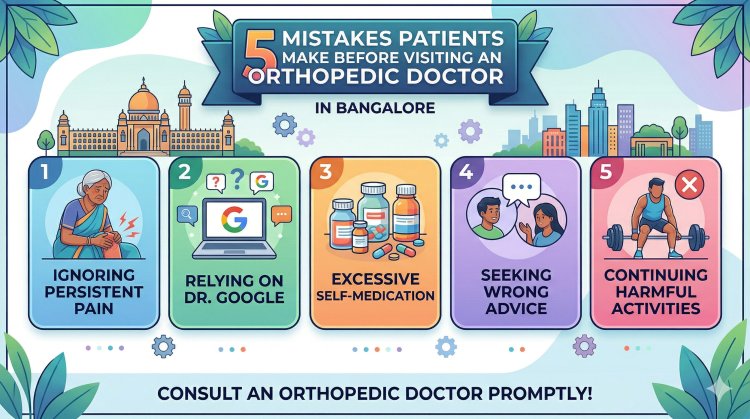 5 Mistakes Patients Make Before Visiting an Orthopedic Doctor in Bangalore