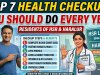 Top 7 Health Checkups You Should Do Every Year in HSR Layout & Haralur Bangalore
