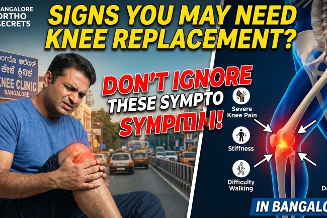 Signs You May Need Knee Replacement – Don’t Ignore These Symptoms in Bangalore