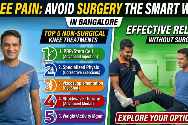 Top 5 Non-Surgical Knee Treatments in Bangalore – Avoid Surgery the Smart Way