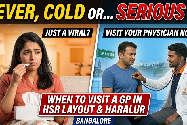 Fever, Cold or Something Serious? When to Visit a General Physician in HSR Layout & Haralur Bangalore