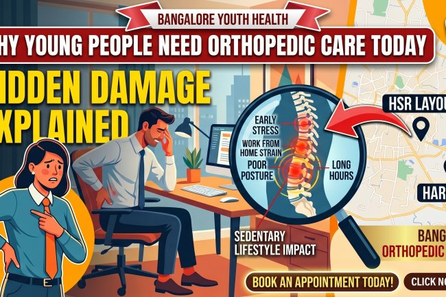 Why Young People Need Orthopedic Care Today in HSR Layout & Haralur Bangalore