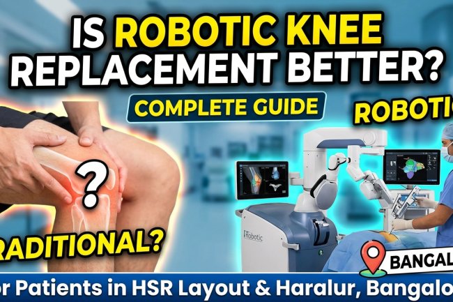 Robotic Knee Replacement – Is It Better? Complete Guide for Patients in HSR Layout &amp; Haralur Bangalore
