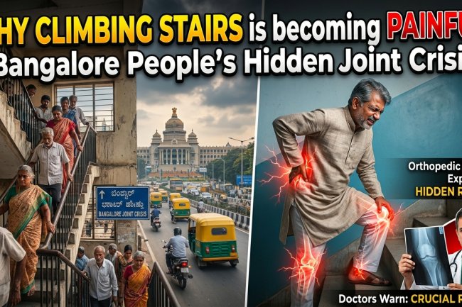 Why Climbing Stairs is Becoming Painful for Bangalore People – Orthopedic Doctors Explain the Hidden Reason