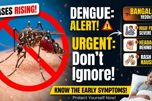 Dengue Cases Are Rising in Bangalore – Early Symptoms You Should Never Ignore