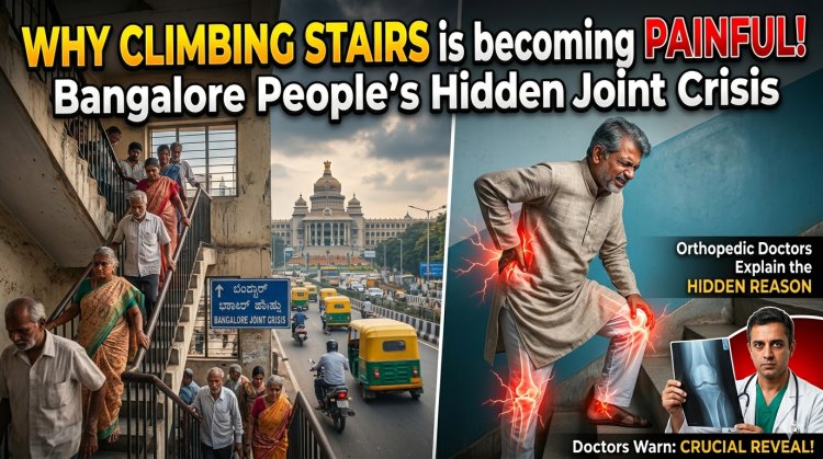 Why Climbing Stairs is Becoming Painful for Bangalore People – Orthopedic Doctors Explain the Hidden Reason