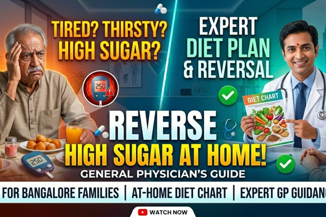 Sugar Reversal Diet Chart at Home – A General Physician’s Guide for Bangalore Families