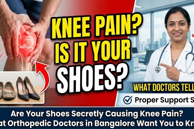 Are Your Shoes Secretly Causing Knee Pain? What Orthopedic Doctors in Bangalore Want You to Know