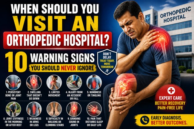 When Should You Visit an Orthopedic Hospital? 10 Warning Signs You Should Never Ignore