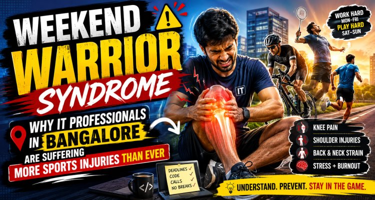 Weekend Warrior Syndrome: Why IT Professionals in Bangalore Are Suffering More Sports Injuries Than Ever