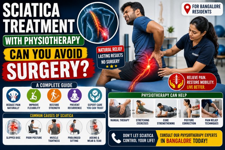 Sciatica Treatment with Physiotherapy – Can You Avoid Surgery? A Complete Guide for Bangalore Residents